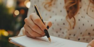Escribiendo, versos