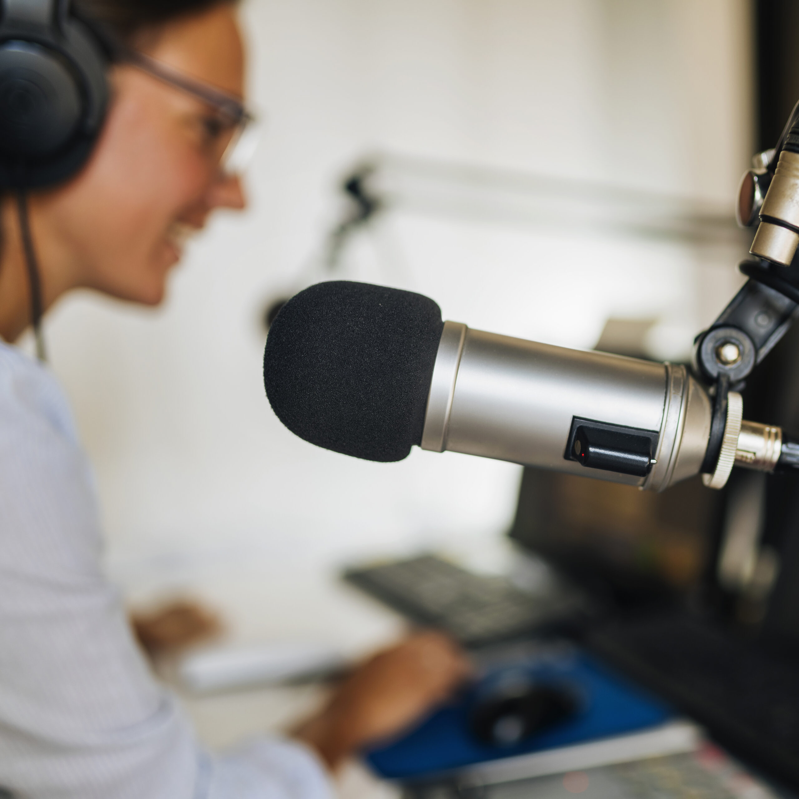Grabando un podcast